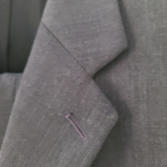 Franco Tassi Suit 40R Charcoal Grey - Picture 2 of 6